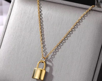 Padlock Necklace