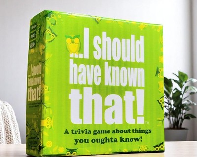 I Should Have Known That