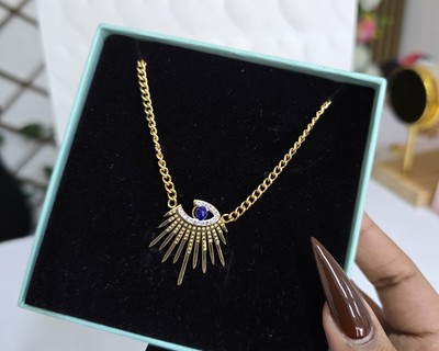 Chain evil eye design